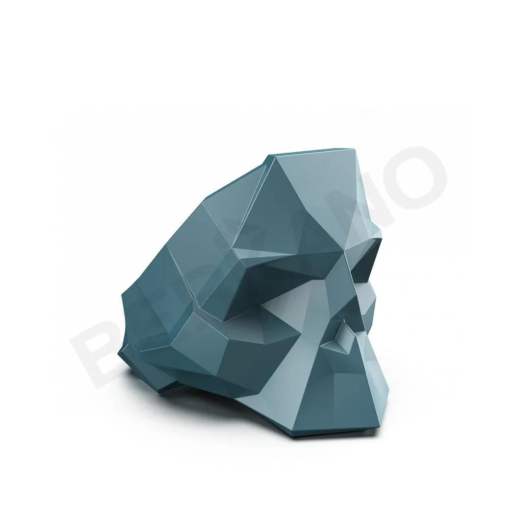 Кресло Skull бирюзового цвета - фото 6