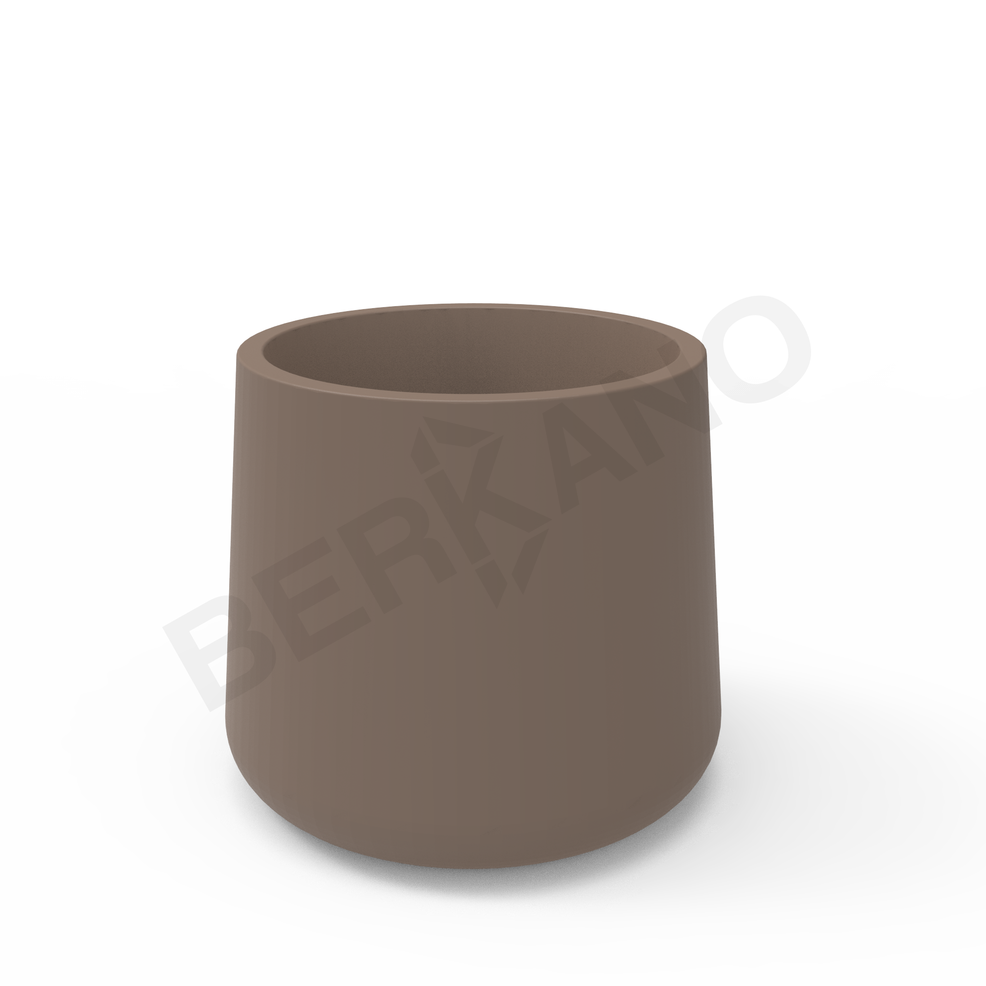 Кашпо Grace planter 90 DB кофейного цвета  - фото 3