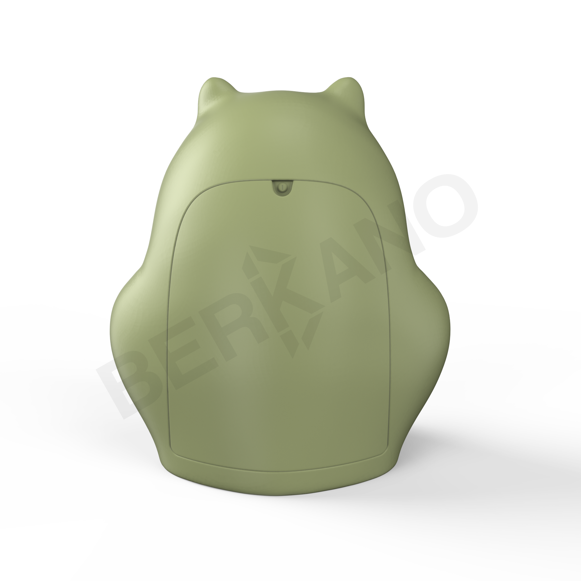 Урна детская BERKANO Frog темно-зеленого цвета - фото 3