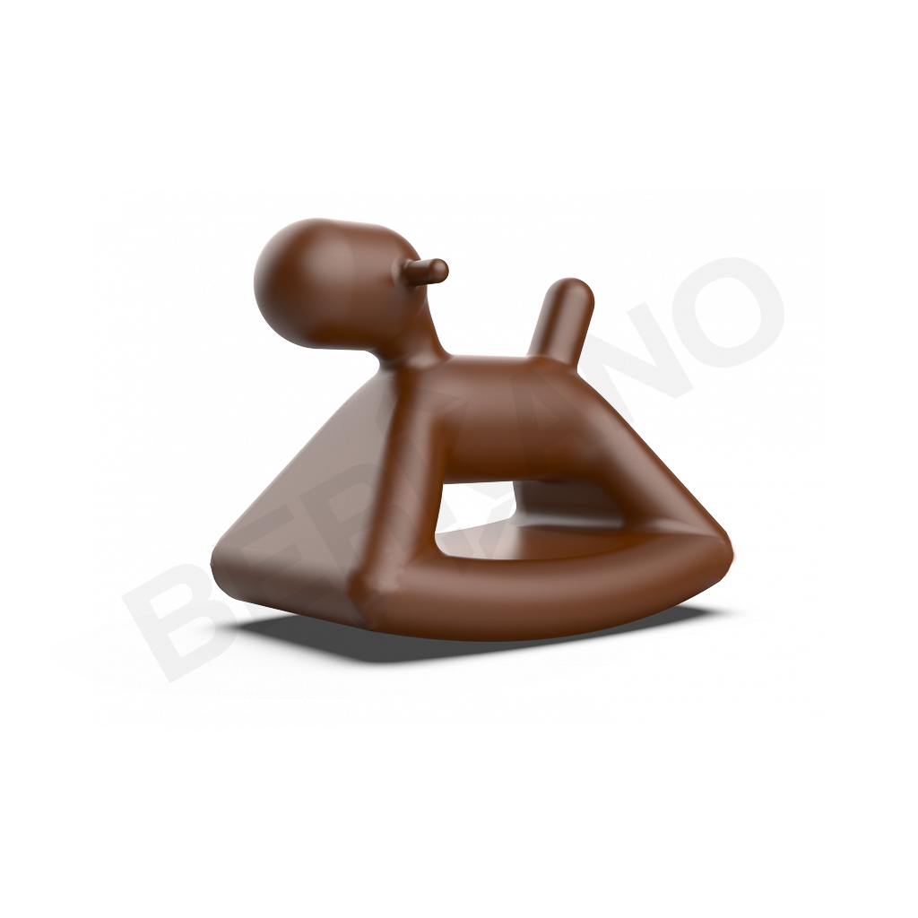 Собака-качалка Skippy 40 коричневого цвета - фото 2