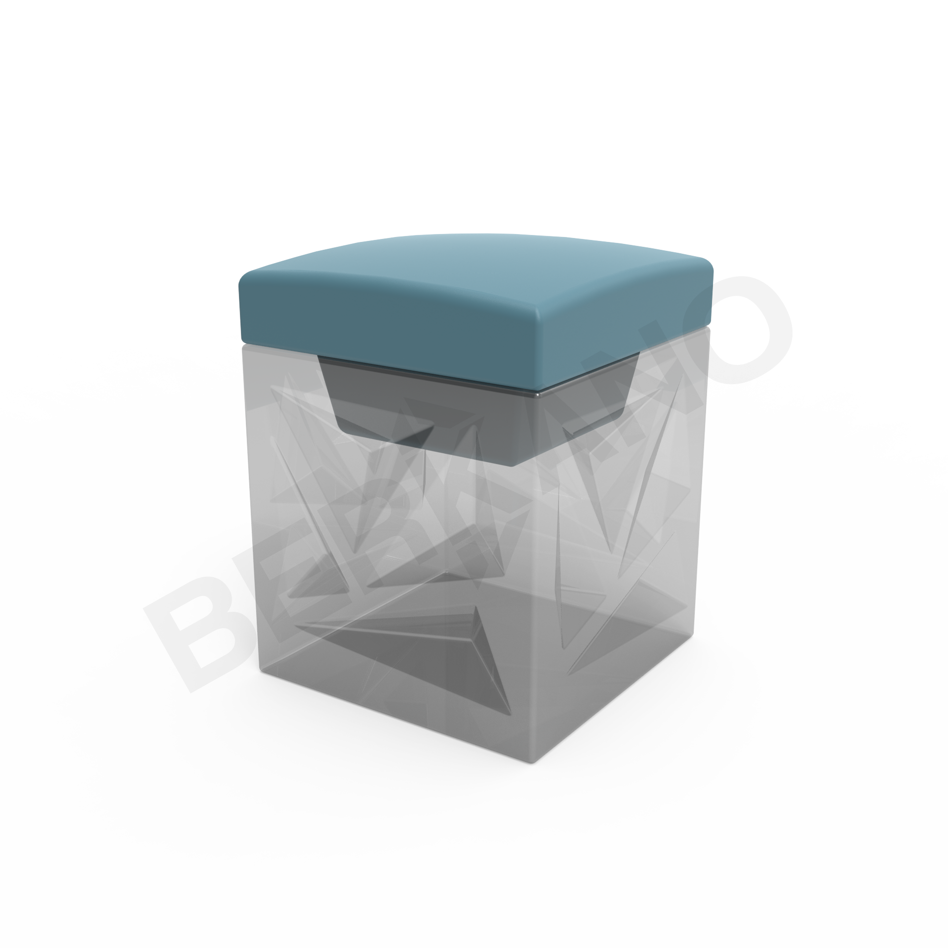 Сиденье для Icelandic Cube бирюзового цвета - фото 6