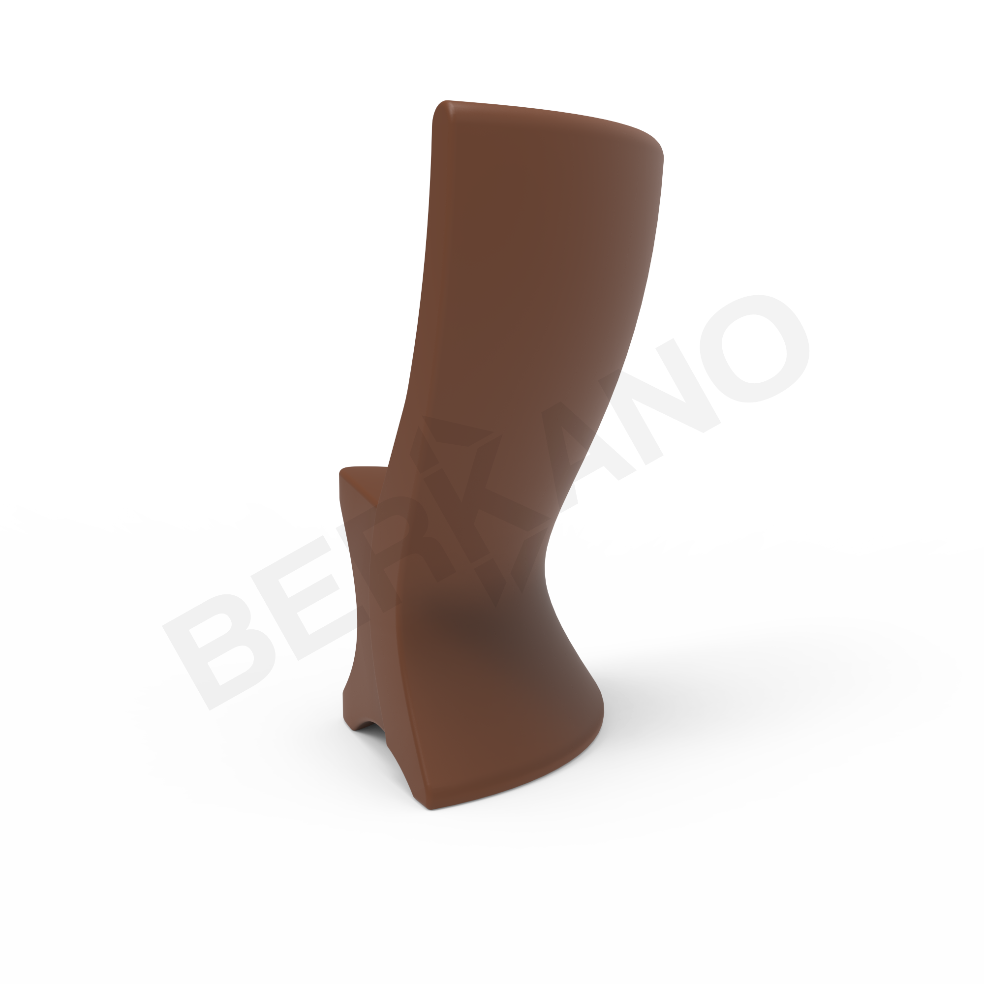 Стул Coffee коричневого цвета - фото 5