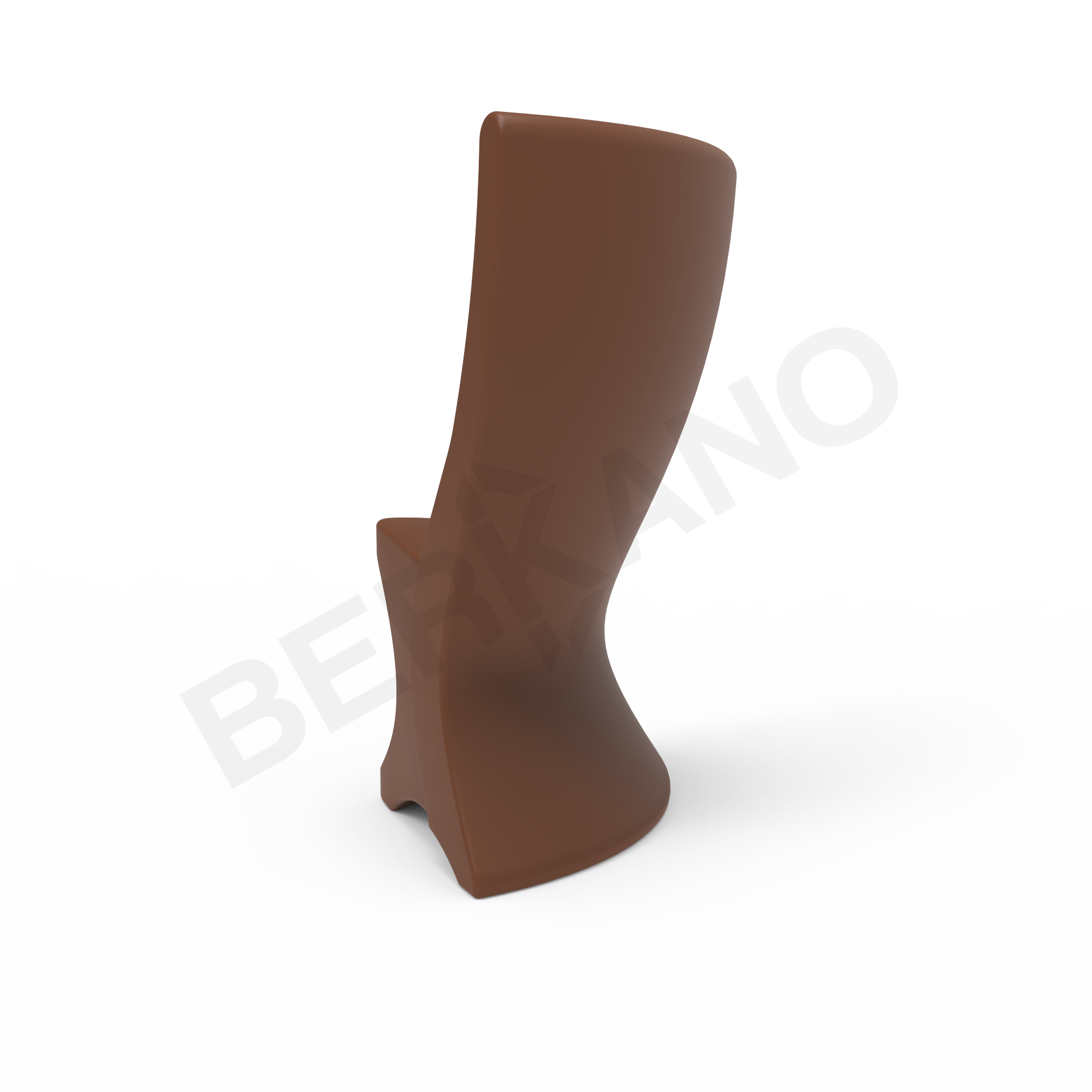 Стул Coffee коричневого цвета - фото 5