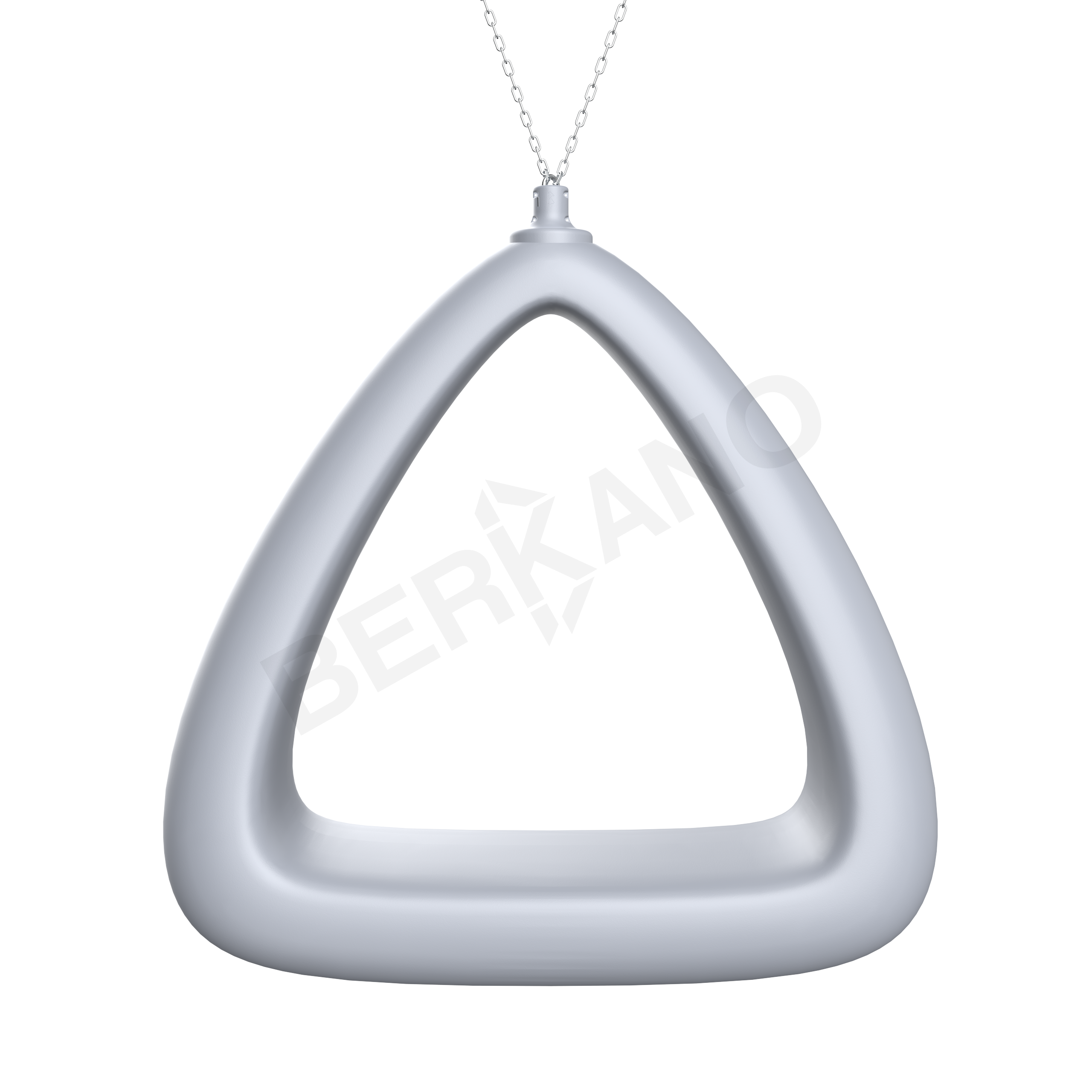 Арт-объект Moon Triangle серого цвета - фото 6