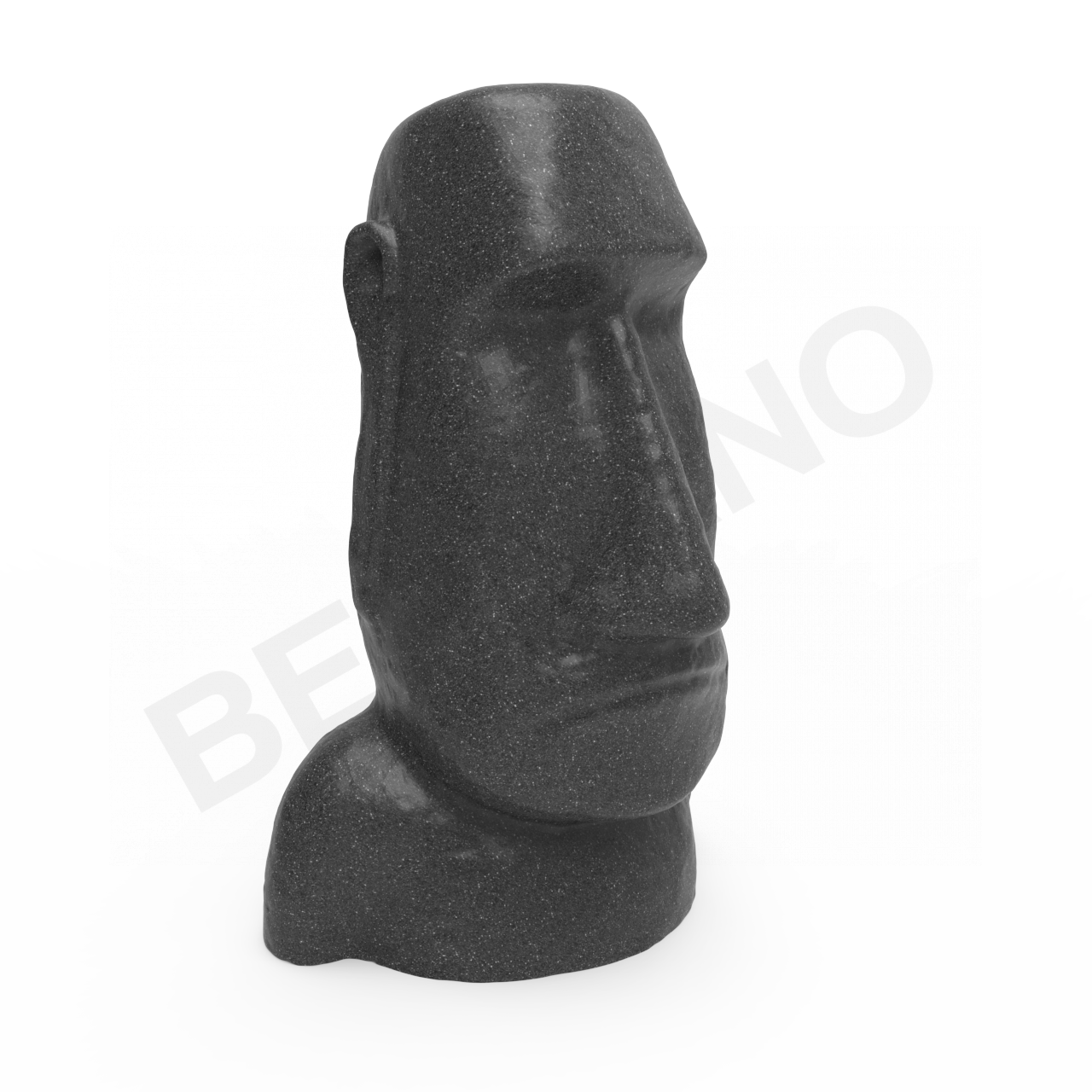 Фигура MOAI цвета черный гранит - фото 2