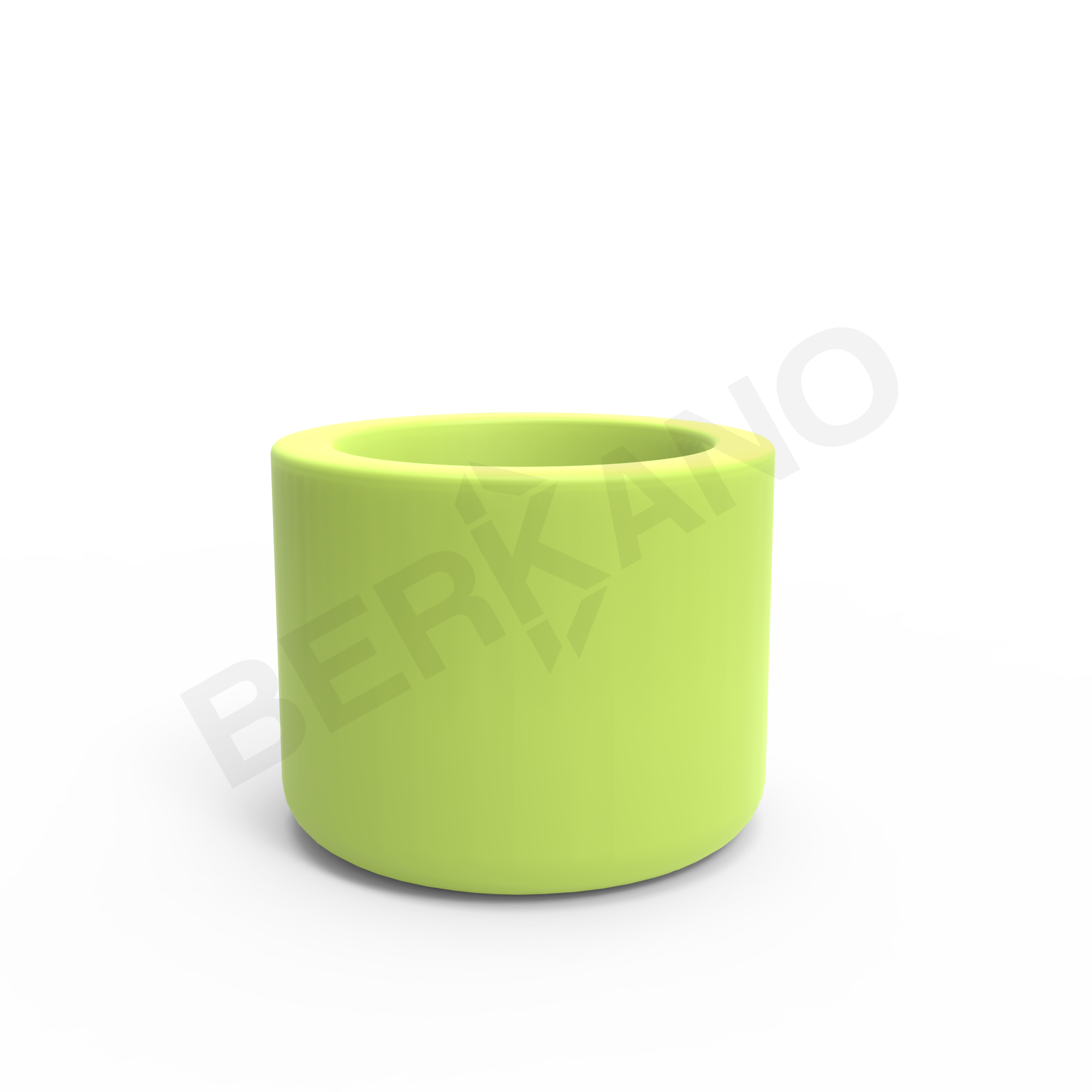 Кашпо Smoov Planter Mini Cylinder 30 DB зеленого цвета - фото 5