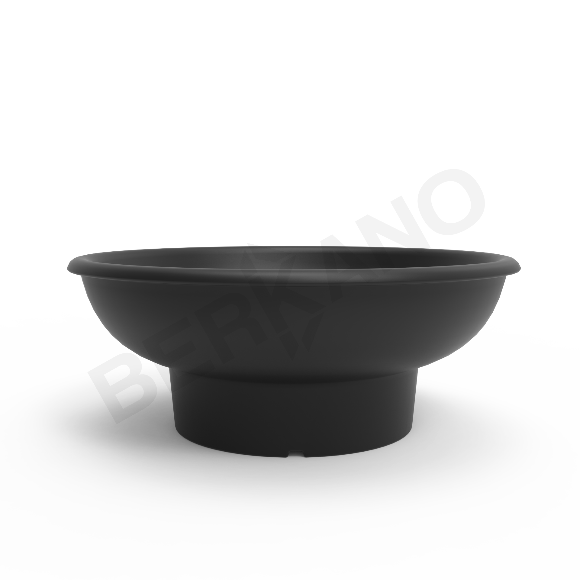 Кашпо Bowl черного цвета - фото 3