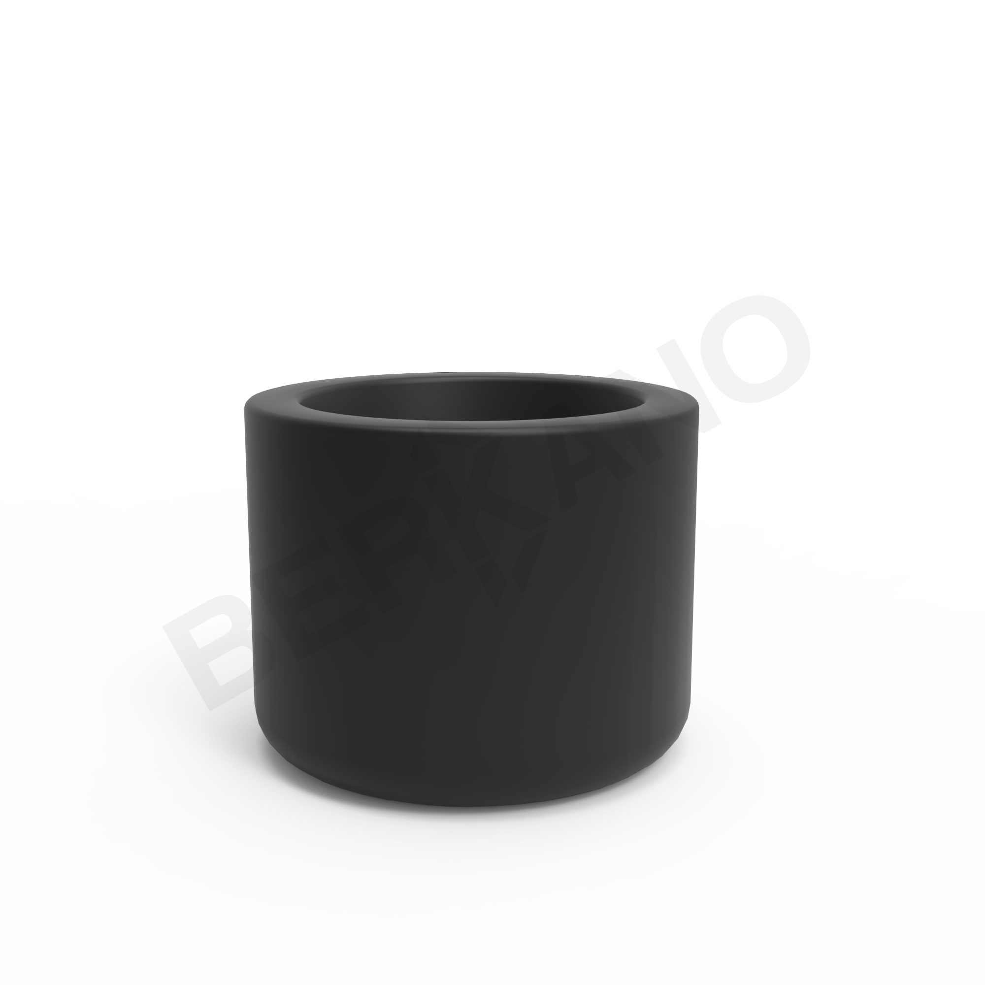 Кашпо Smoov Planter Mini Cylinder 30 DB черного цвета - фото 5