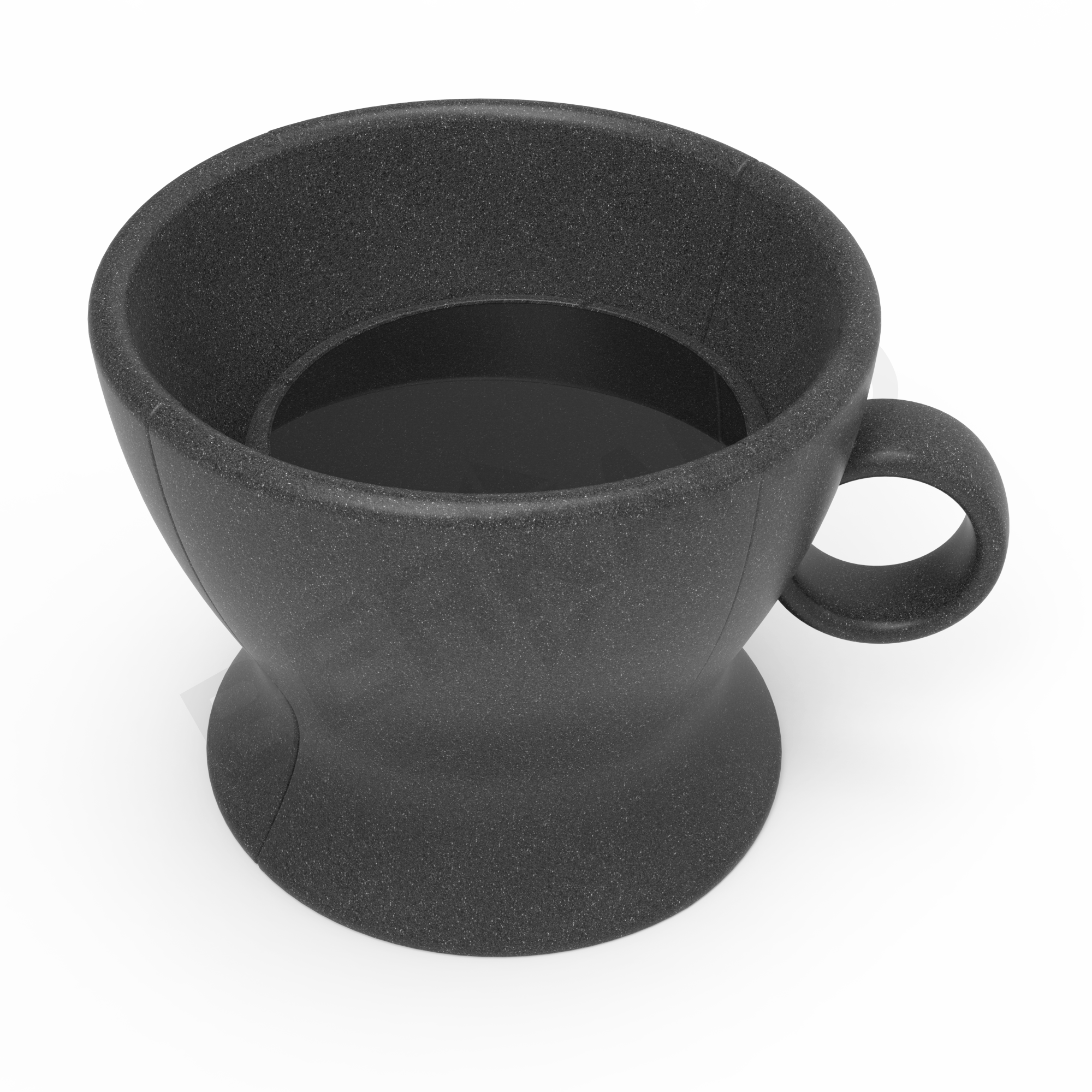 Стул с ручкой Coffee цвета черный гранит - фото 4