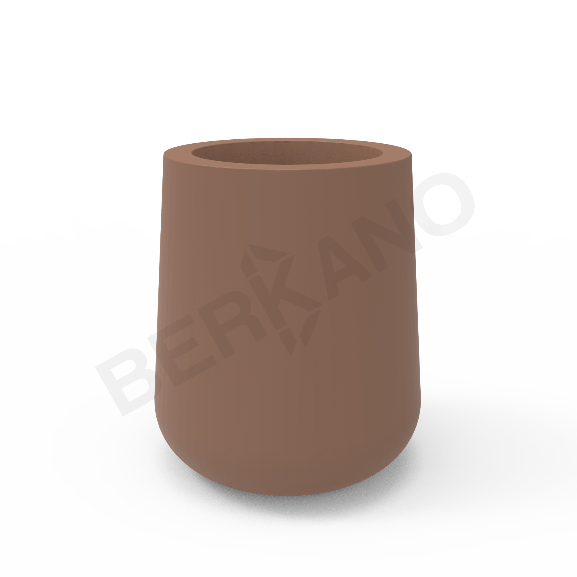 Кашпо Grace planter 75 коричневого цвета - фото 3