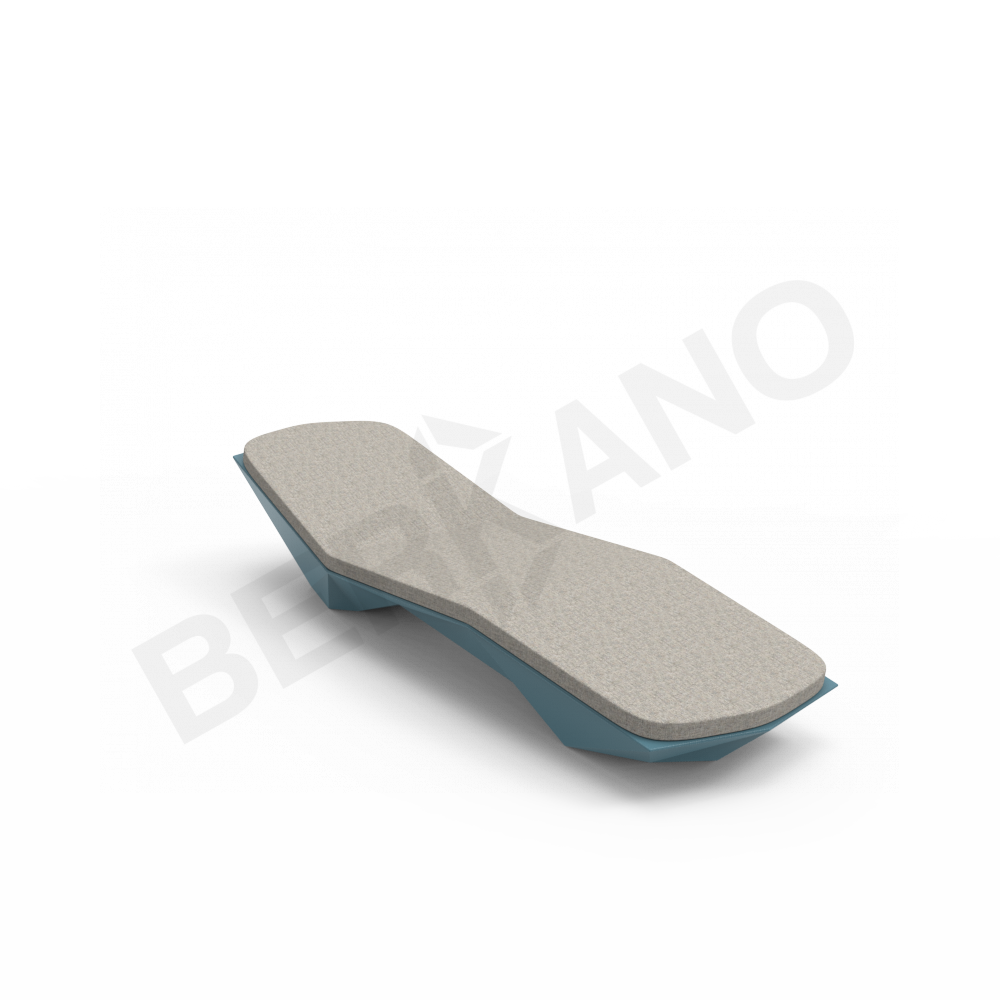 Шезлонг Quaro с подушками бирюзового цвета / аксессуар Light grey - фото 8