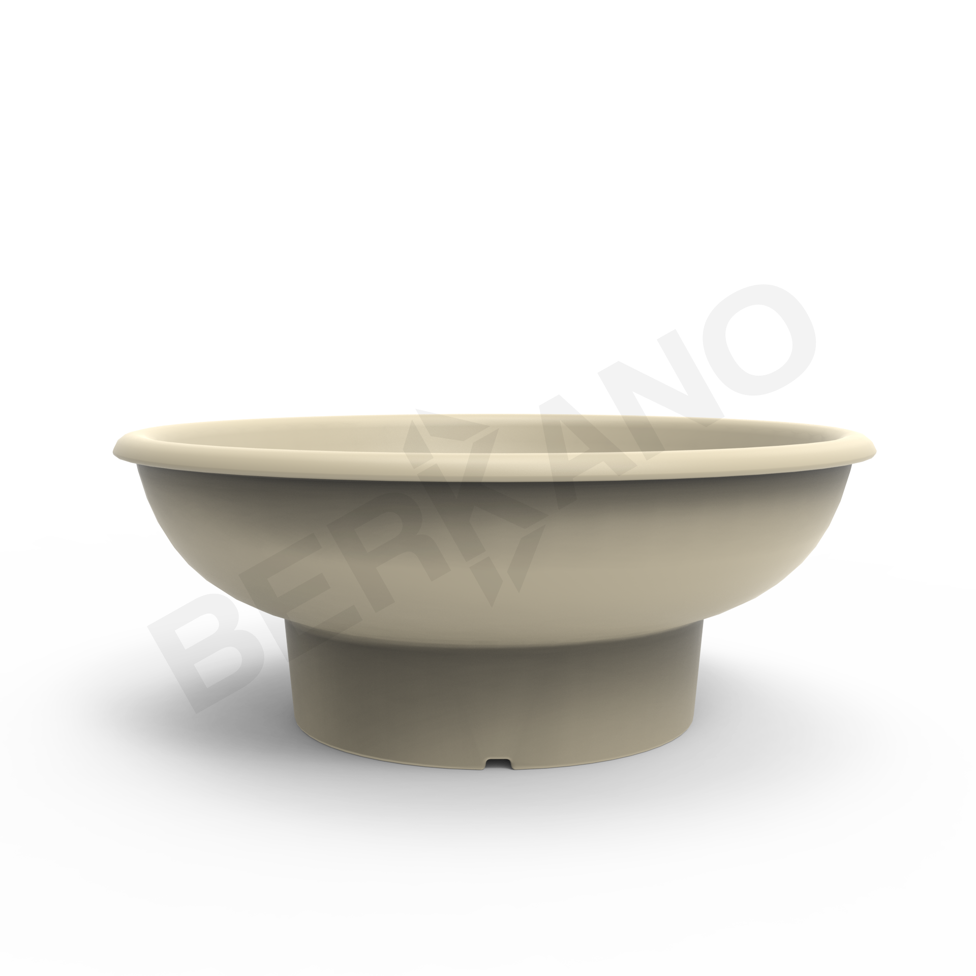 Кашпо Bowl бежевого цвета - фото 2