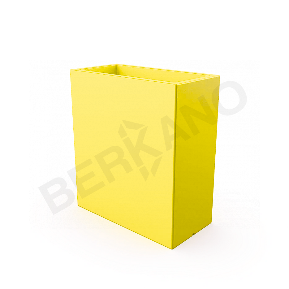 Кашпо Cubric 90*80 DB Yellow - фото 4