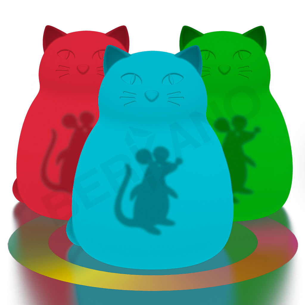 Светильник с подсветкой Fullcat Mouse с RGB подсветкой - фото 3