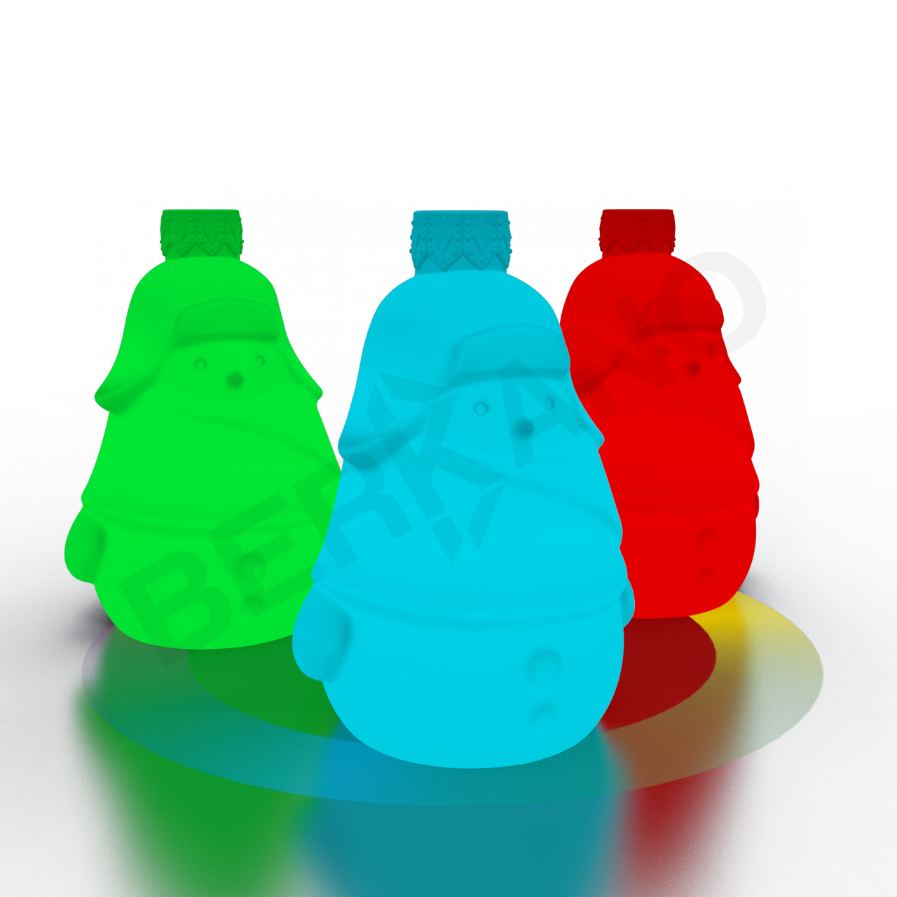 Праздничное украшение SNOWMAN TOY белого цвета RGB - фото 5