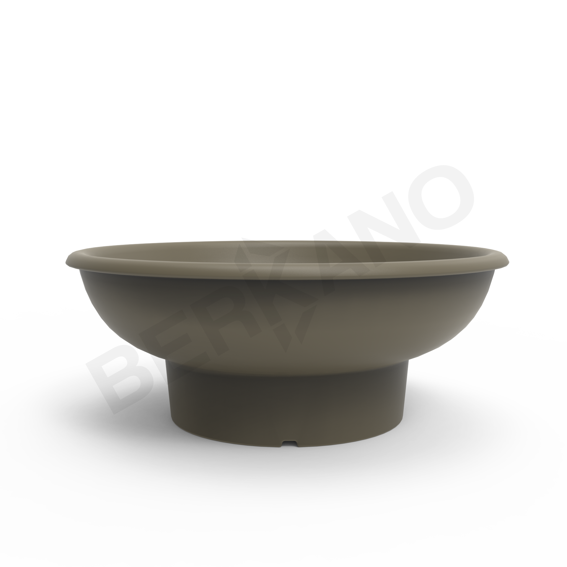 Кашпо Bowl кофейного цвета - фото 2
