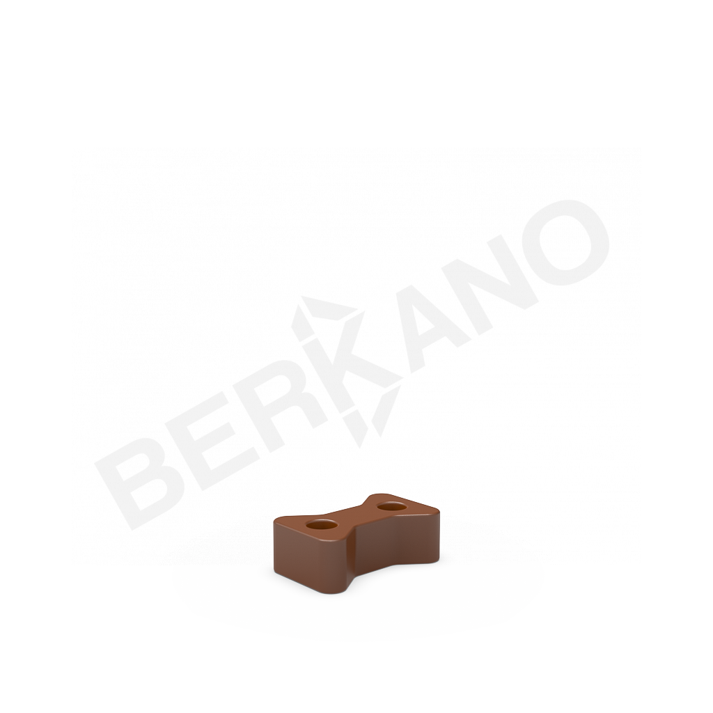 Клипса nut коричневого цвета - фото 1