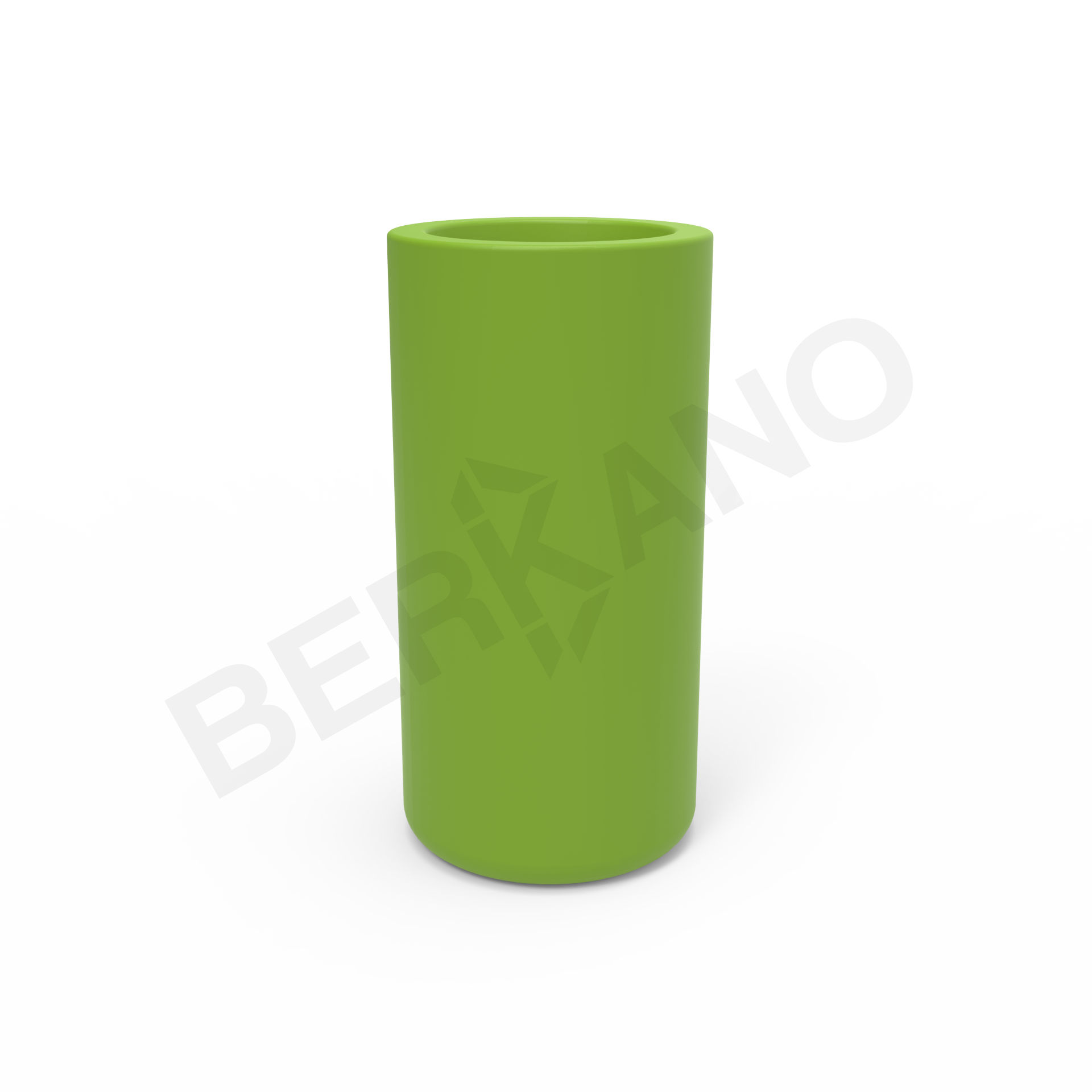 Кашпо Smoov Planter Cylinder DB зеленого цвета - фото 3