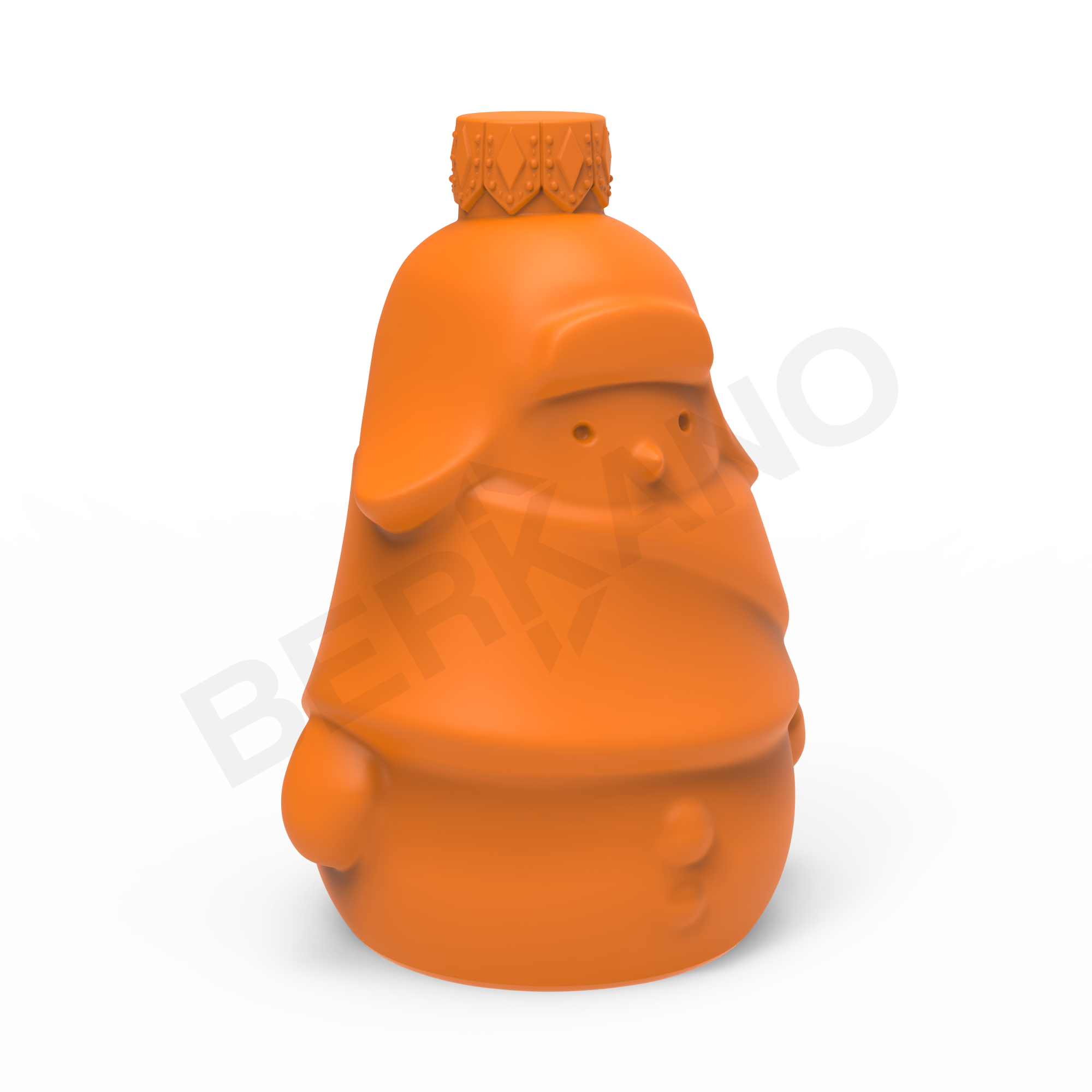 Праздничное украшение SNOWMAN TOY оранжевого цвета - фото 6