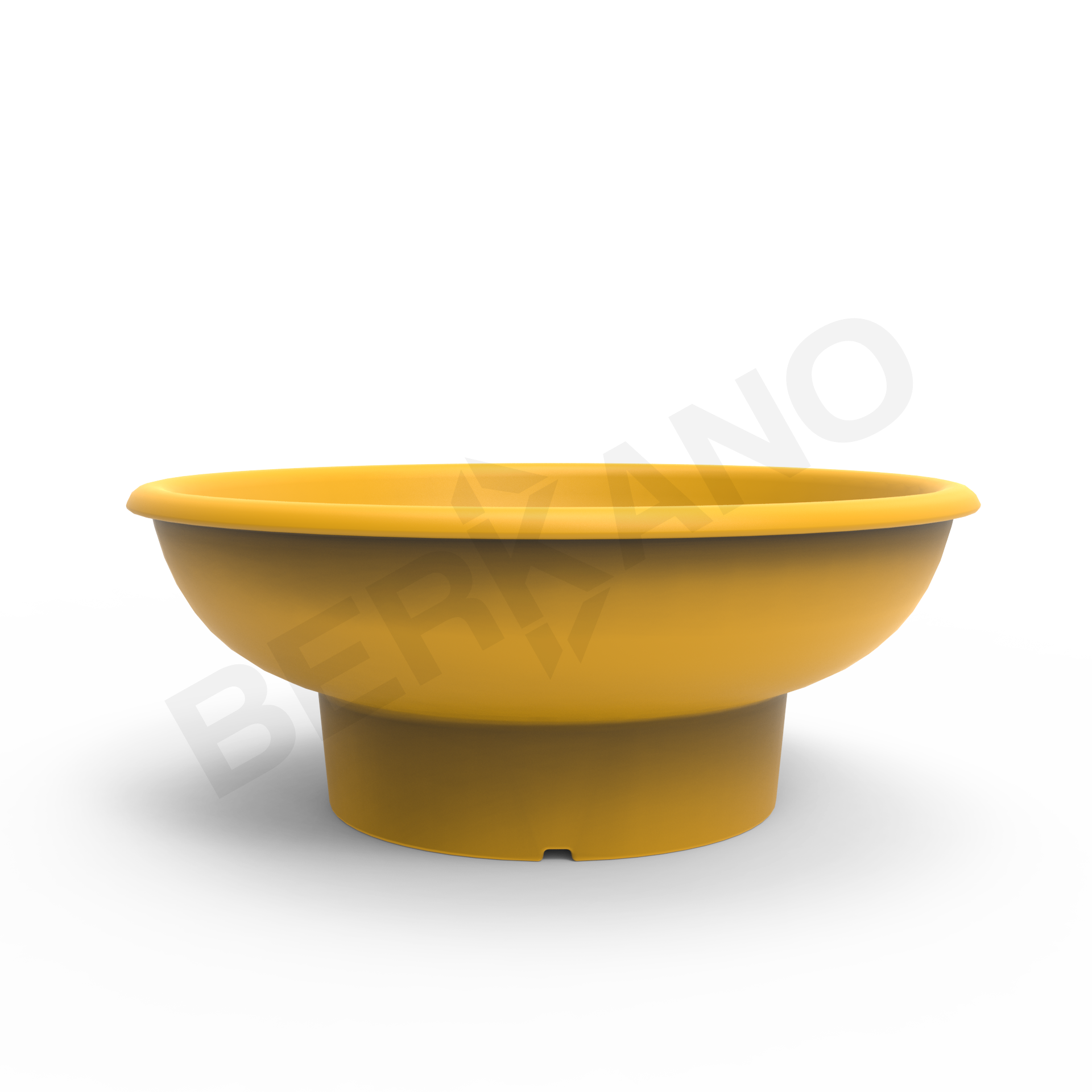 Кашпо Bowl Yellow - фото 2
