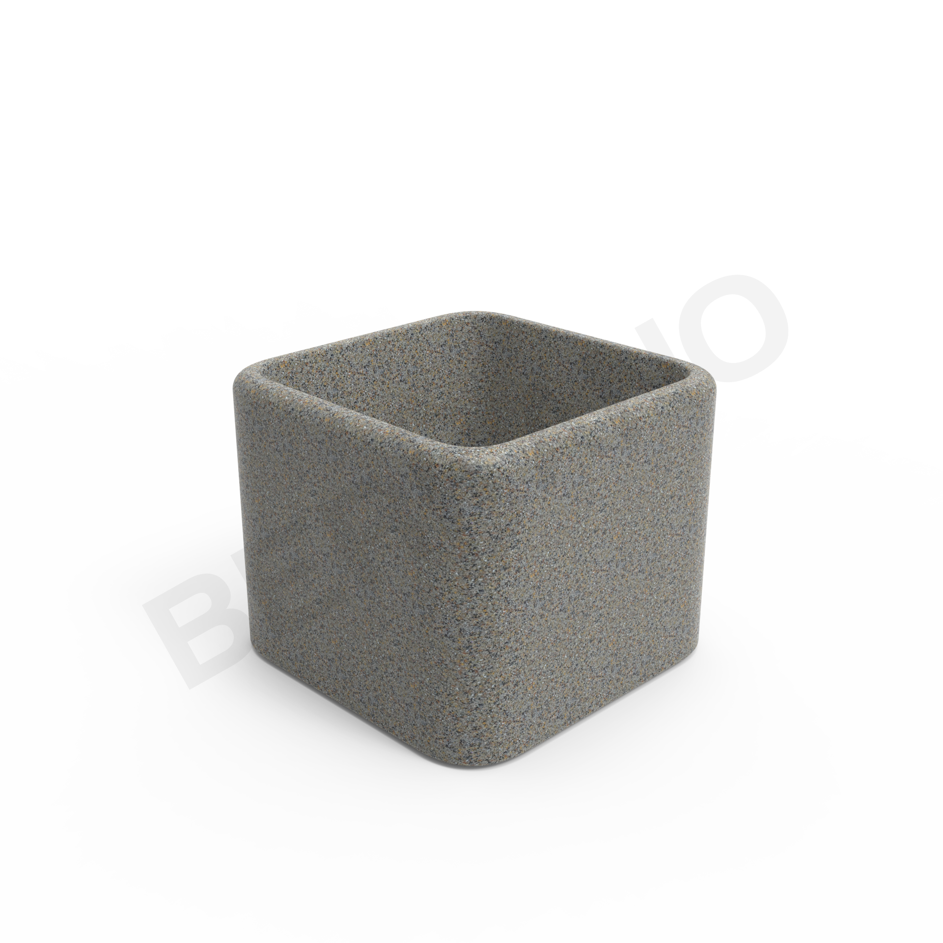 Кашпо Cubo 50 Sand Granite - фото 3