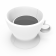 Стол Coffee белого цвета