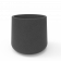 Кашпо Grace planter 110 DB цвета черный гранит 