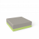 Пуф Quarter modular с подушками зеленого цвета / аксессуар Light grey 