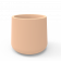 Кашпо Grace planter 110 DB терракотового цвета