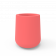 Кашпо Grace planter 75 DB красного цвета 