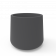 Кашпо Grace planter 110 DB графитового цвета 
