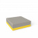 Пуф Quarter modular с подушками Yellow / аксессуар Light grey 