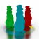 Праздничное украшение EDDIE TOY белого цвета RGB
