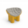 Кресло SLON Yellow / аксессуар Light grey