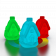 Праздничное украшение IZBUSHKA белого цвета RGB