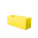 Кашпо Cubric 30*80 DB желтого цвета