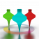 Праздничное украшение SPIN белого цвета RGB