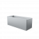 Кашпо Cubric 30*80 DB серого цвета