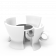 Стул Coffee белого цвета