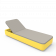 Шезлонг Grace Yellow / аксессуар Light grey