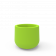 Кашпо Grace planter 45 DB зеленого цвета 