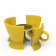 Стол Coffee желтого цвета