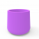 Кашпо Grace planter 110 DB сиреневого цвета 