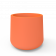 Кашпо Grace planter 110 DB оранжевого цвета 