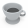 Стул Coffee серого цвета