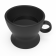 Стул с ручкой Coffee черного цвета