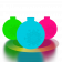 Праздничное украшение TREEBALL белого цвета RGB