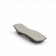 Шезлонг Quaro с подушками черного цвета / аксессуар Light grey