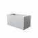 Кашпо Cubric 80*40 DB белого цвета Granite
