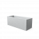 Кашпо Cubric 30*80 DB белого цвета Granite